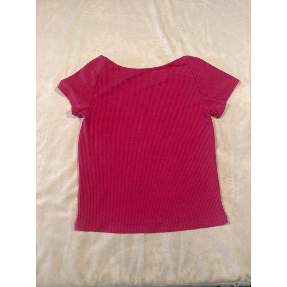 Urban Outfitters "Nadia" Low-Back Cap-Sleeve Top size L